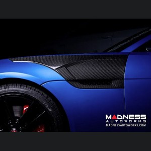 Jaguar F-Type Exterior Trim - Side Fender Panel Trim Kit - Carbon Fiber